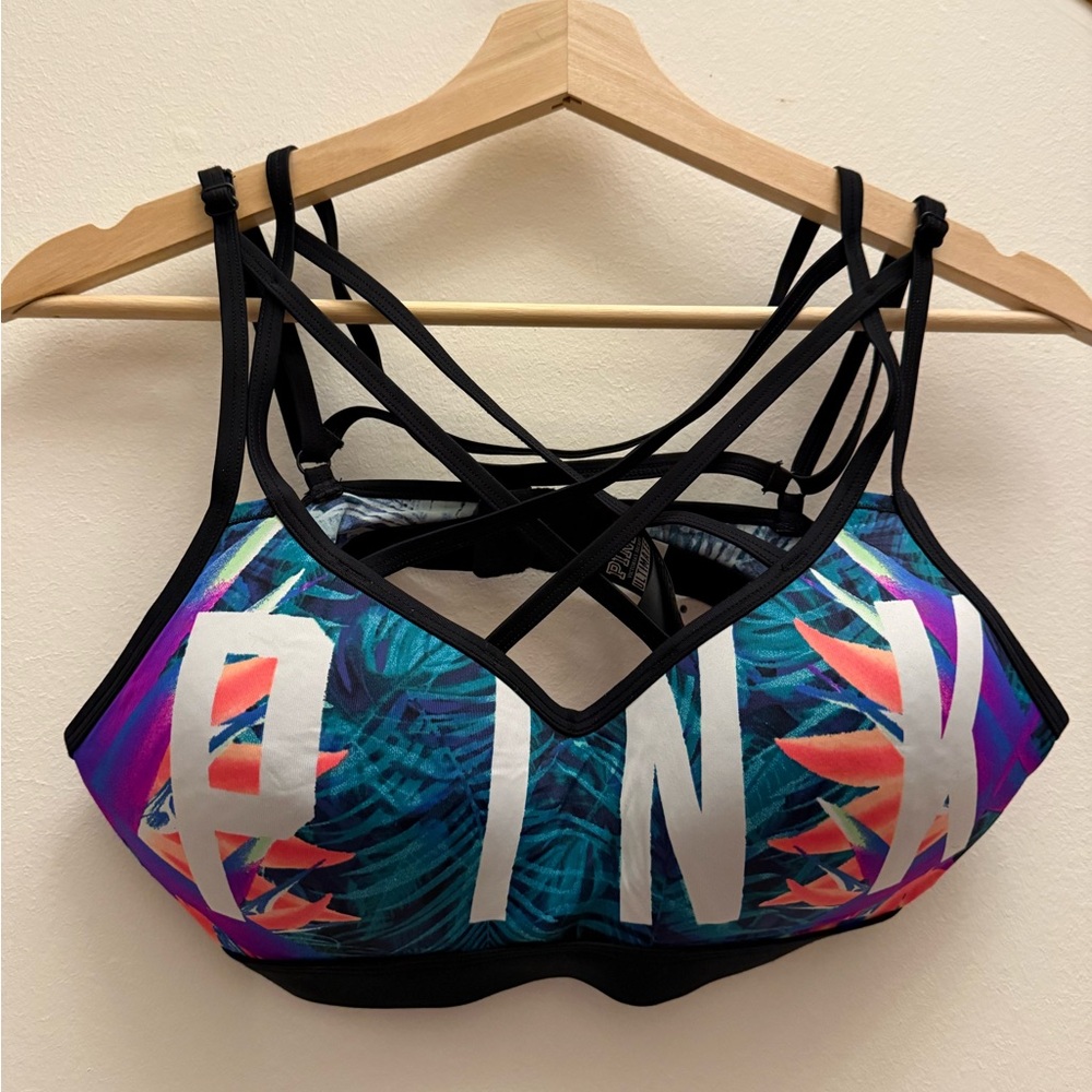 Pink Victoria’s Secret Ultimate Tropical Work Out Set